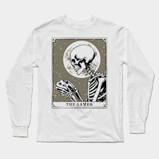 The Gamer's Fate Tarot Card Long Sleeve T-Shirt